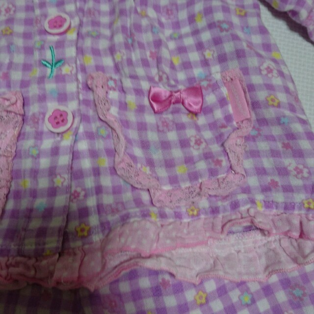 mother garden パジャマ 90 キッズ/ベビー/マタニティのキッズ服女の子用(90cm~)(パジャマ)の商品写真