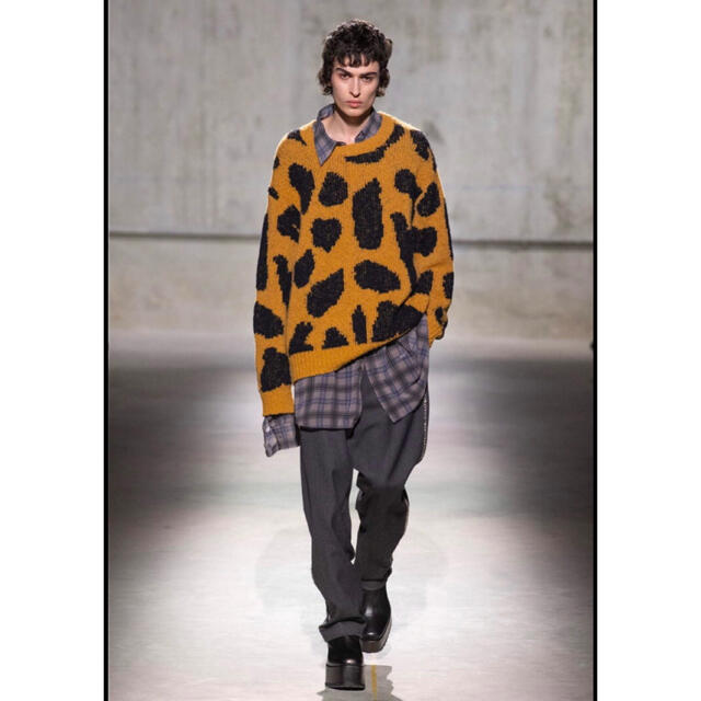 DRIES VAN NOTEN/ドリス/19SS/パワーショルダーTシャツ