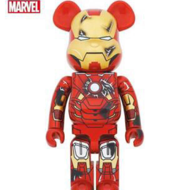 BE@RBRICK IRON MAN MARK VII DAMAGE 1000%