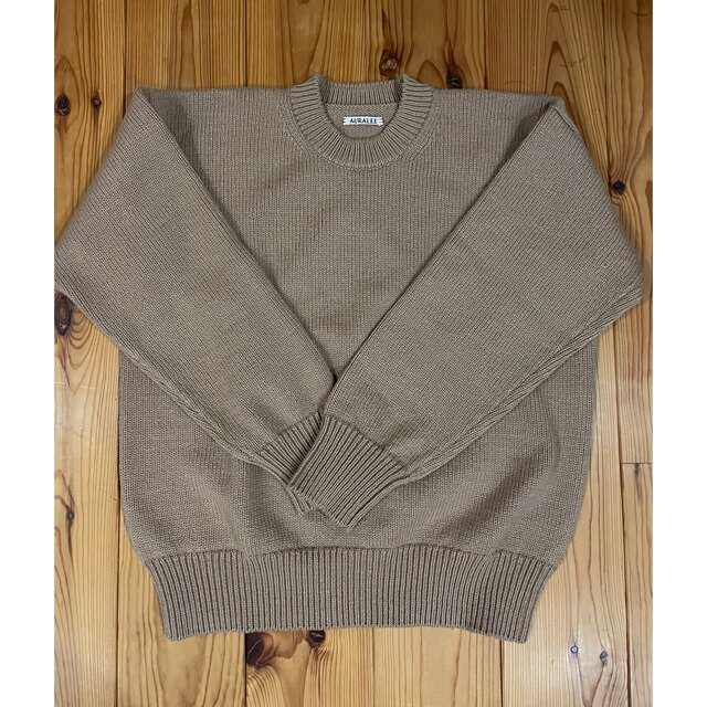 AURALEE / FELT WOOL YARN KNIT PO 1