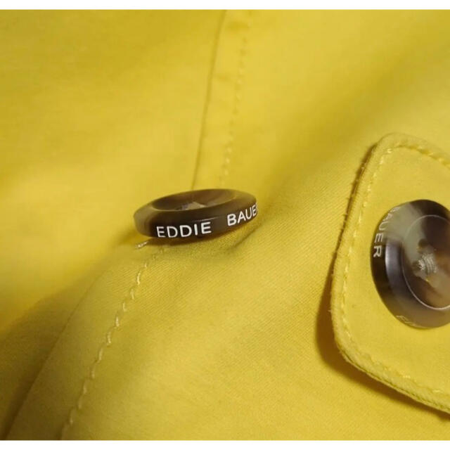 Eddie Bauer(エディーバウアー)のエディーバウアー Eddie Bauer ステンカラーコート 黄色 yellow レディースのジャケット/アウター(スプリングコート)の商品写真