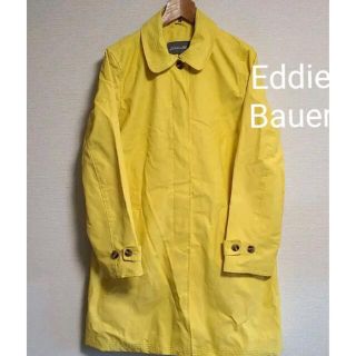 エディーバウアー(Eddie Bauer)のエディーバウアー Eddie Bauer ステンカラーコート 黄色 yellow(スプリングコート)