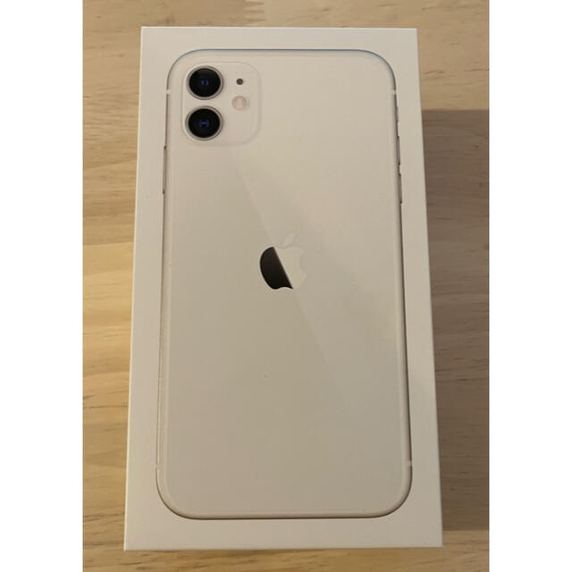 【新品】iPhone11 ホワイト　Apple版シムフリー 64GBsimフリー