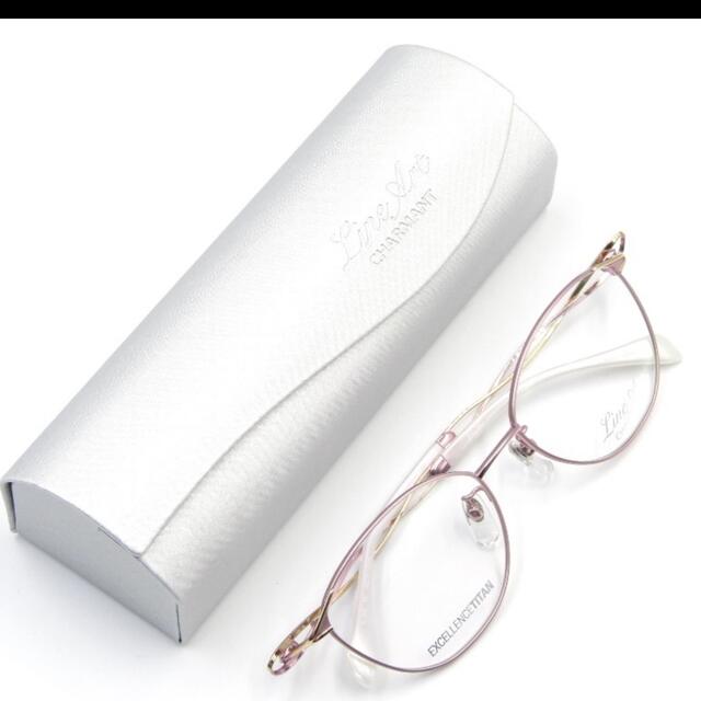 CHARMANT ラインアート シャルマン  メガネ　XL1636 ピンク  レディースのファッション小物(サングラス/メガネ)の商品写真