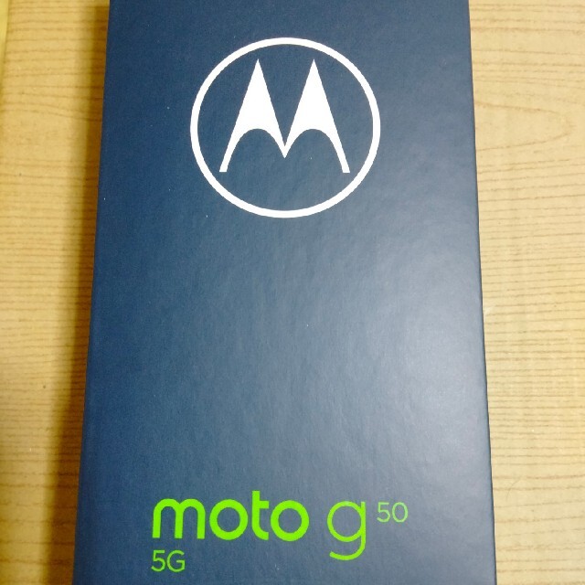 MOTOROLA moto g50 5G メテオグレイ　新品未使用