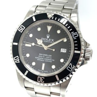 ロレックス(ROLEX)のロレックス ROLEX シードゥエラー 16660 トリプルシックス 自動巻き デイト 腕時計 SS シルバー(腕時計(アナログ))