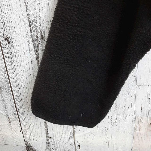 US規格ノースフェイスデナリジャケット刺繍ロゴポーラテック黒ブラック灰色グレー 7