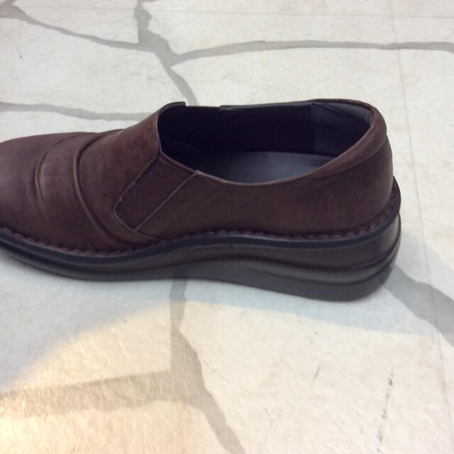 NICO 8303番 本革厚底カジュアル レディースの靴/シューズ(ローファー/革靴)の商品写真