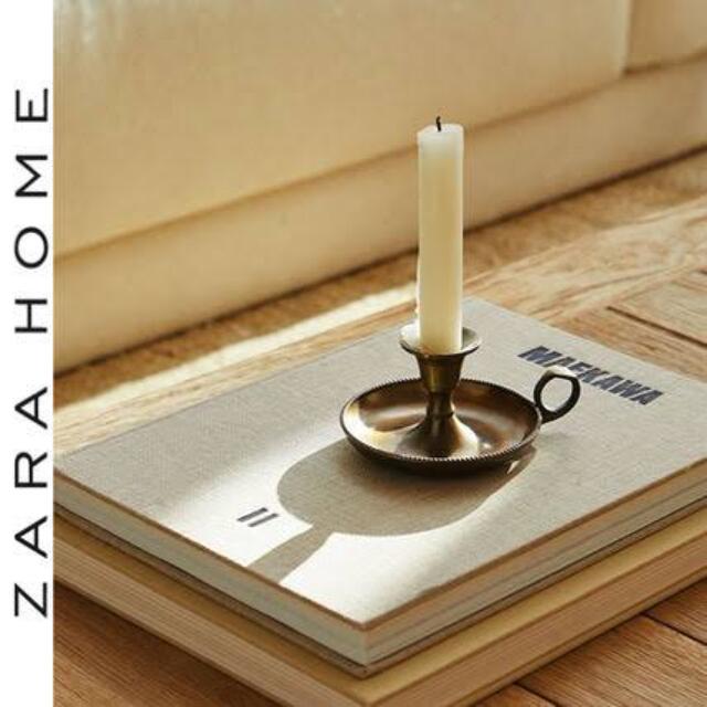 ZARA HOME(ザラホーム)のZARA HOME キャンドルスタンド　ゴールド インテリア/住まい/日用品のインテリア小物(置物)の商品写真