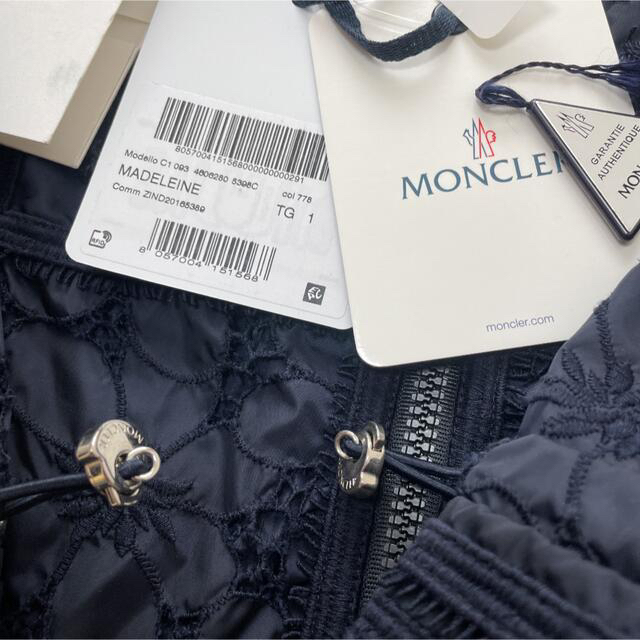 MONCLER - レア！モンクレール フラワーレース ジャケット ジップ