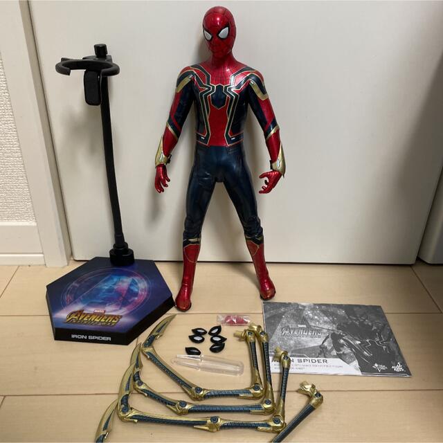 ホットトイズ アイアンスパイダー 1/6 アベンジャーズ インフィニティ