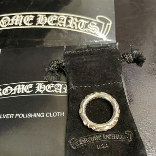 クロムハーツ(Chrome Hearts)のクロムハーツ　スクロールバンドリング(リング(指輪))