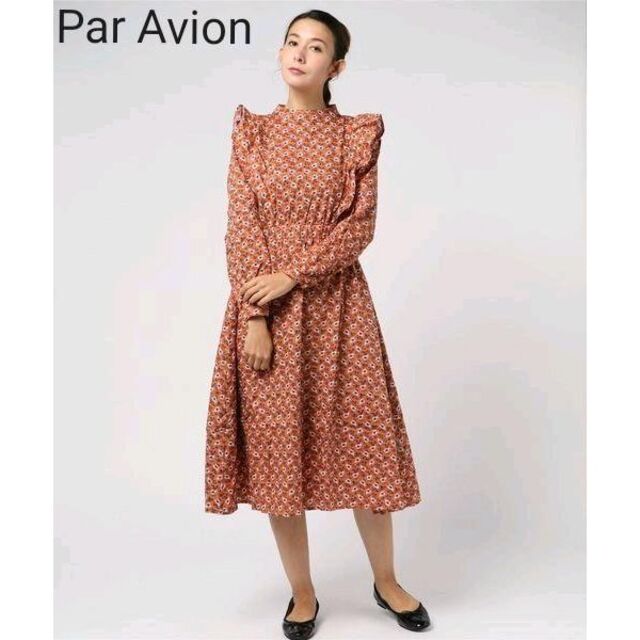 Par Avion(パラビオン)のPar Avion　パラビオン　ペイズリーワンピース レディースのワンピース(ロングワンピース/マキシワンピース)の商品写真