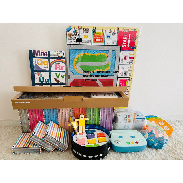 未使用多数ベネッセ ワールドワイドキッズ フルセット WORLDWIDEKIDS 未使用多数ベネッセ ワールドワイドキッズ フルセット WORLDWIDEKIDS