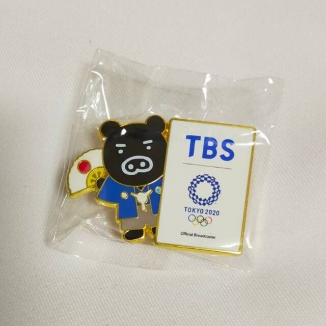 オリンピックＴＢＳ 企業ピンバッチ