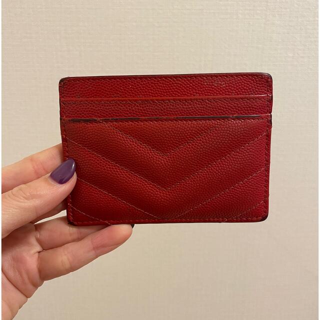 Saint Laurent(サンローラン)のサンローラン　カードケース レディースのファッション小物(名刺入れ/定期入れ)の商品写真