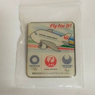 非売品【２０２０東京オリンピック】ＪＡＬ 企業ピンバッチsideB