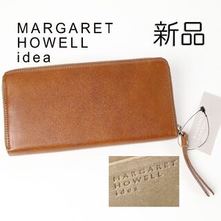 マーガレットハウエル(MARGARET HOWELL)の442c 新品 マーガレット ハウエル アイデア長財布 ラウンドファスナー(財布)