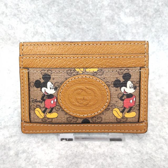 未使用 GUCCI グッチ ディズニー ミッキー カードケース AJ02
