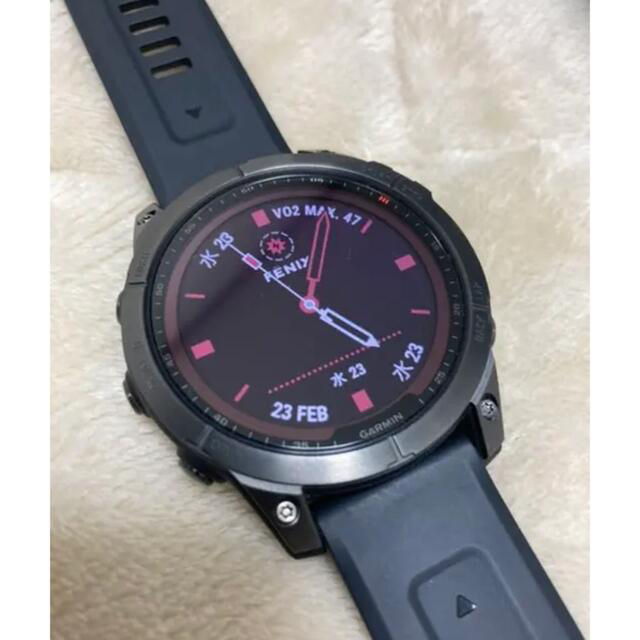 週末価格Garmin fenix7 Sapphire Dual Power - 腕時計(デジタル)