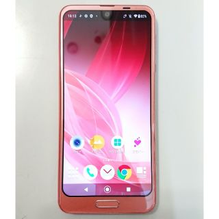 アクオス(AQUOS)の12021a docomo AQUOS R2 SH-03K スマホ　ピンク(スマートフォン本体)