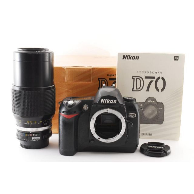 MOCOのカメラ一覧はこちら【箱付き】 Nikon ニコン D70 レンズセット デジタル カメラ