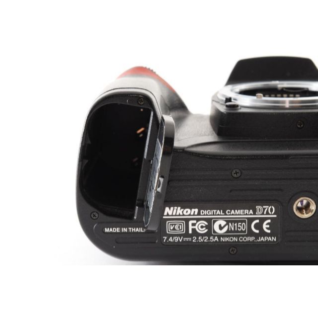 【箱付き】 Nikon ニコン D70 レンズセット デジタル カメラ 6