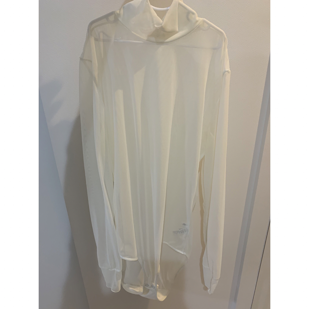 yo BIOTOP Sheer turtle body suit トップス yo BIOTOP Sheer turtle body suit トップス