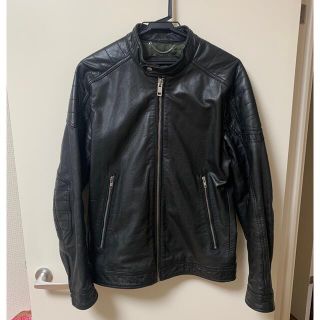 ディーゼル(DIESEL)のDIESEL レザーシングルライダース(ライダースジャケット)