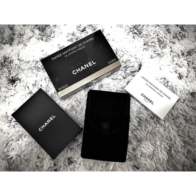 CHANEL シャネル あぶらとり紙 ミラー付き - 基礎化粧品