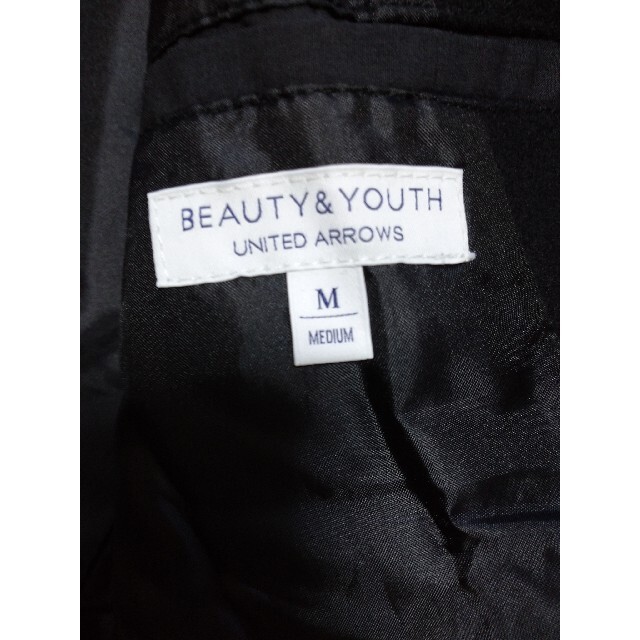 BEAUTY&YOUTH UNITED ARROWS(ビューティアンドユースユナイテッドアローズ)のBEAUTY&YOUTH(ビューティーアンドユース)  ウールPコート M メンズのジャケット/アウター(ピーコート)の商品写真