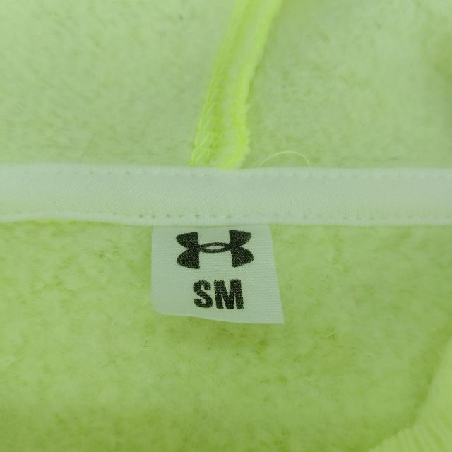 UNDER ARMOUR(アンダーアーマー)のUNDER ARMOUR　アンダーアーマー　裏起毛ネオンカラーパーカー レディースのトップス(トレーナー/スウェット)の商品写真