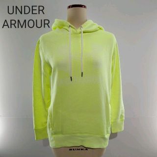 アンダーアーマー(UNDER ARMOUR)のUNDER ARMOUR　アンダーアーマー　裏起毛ネオンカラーパーカー(トレーナー/スウェット)