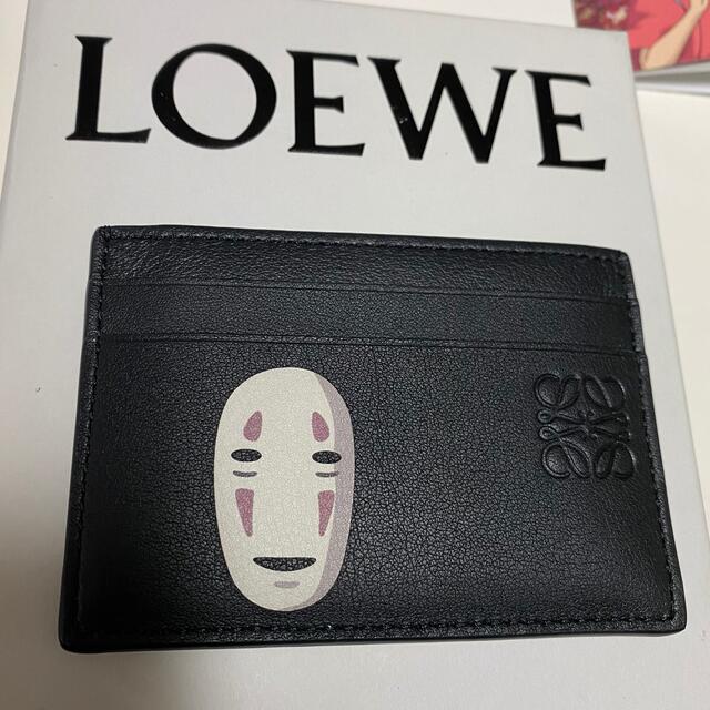 LOEWE(ロエベ)のロエベ　千と千尋の神隠し　カオナシカードホルダーLOEWE ノベルティ付き レディースのファッション小物(名刺入れ/定期入れ)の商品写真