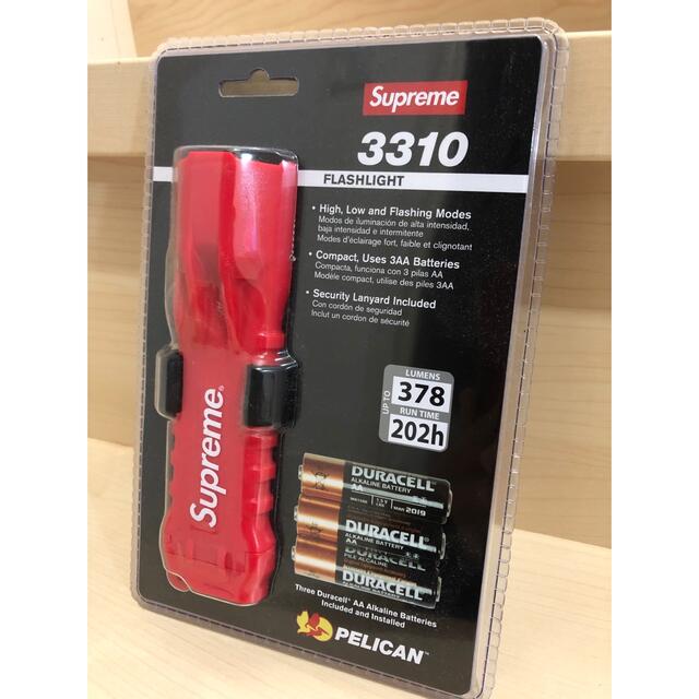 新品未使用 Supreme Pelican 3310PL Flashlight