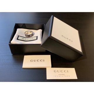 グッチ(Gucci)のGUCCI インターロッキングG シルバーリング 19号(リング(指輪))