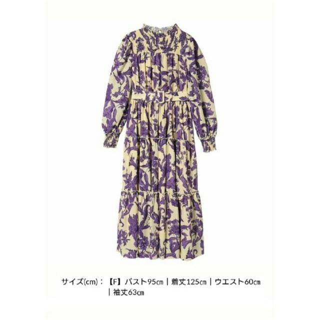 eimy istoire(エイミーイストワール)のエイミーイストワール 花柄ティアードワンピース レディースのワンピース(ロングワンピース/マキシワンピース)の商品写真