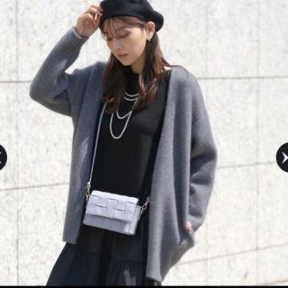 JUSGLITTY - RIKO様専用 異素材ドッキングミニワンピースの通販 by y ...