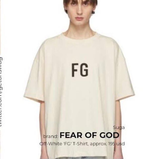 fear of god fog tシャツ フィアオブゴッド カットソー bts 6