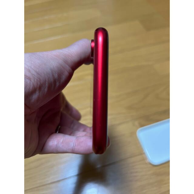 iPhone(アイフォーン)のiPhone XR Red 128 GB SIMフリー   スマホ/家電/カメラのスマートフォン/携帯電話(スマートフォン本体)の商品写真