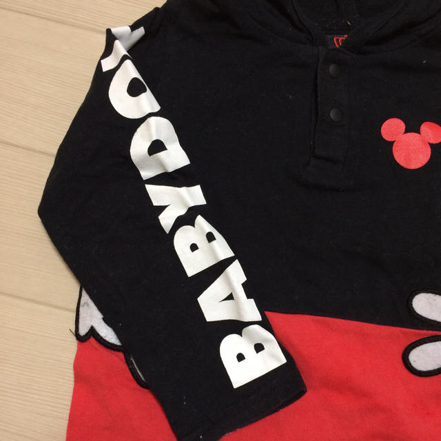 BABYDOLL(ベビードール)のBABY DOLL ミッキーマウス ロンT キッズ/ベビー/マタニティのキッズ服男の子用(90cm~)(Tシャツ/カットソー)の商品写真