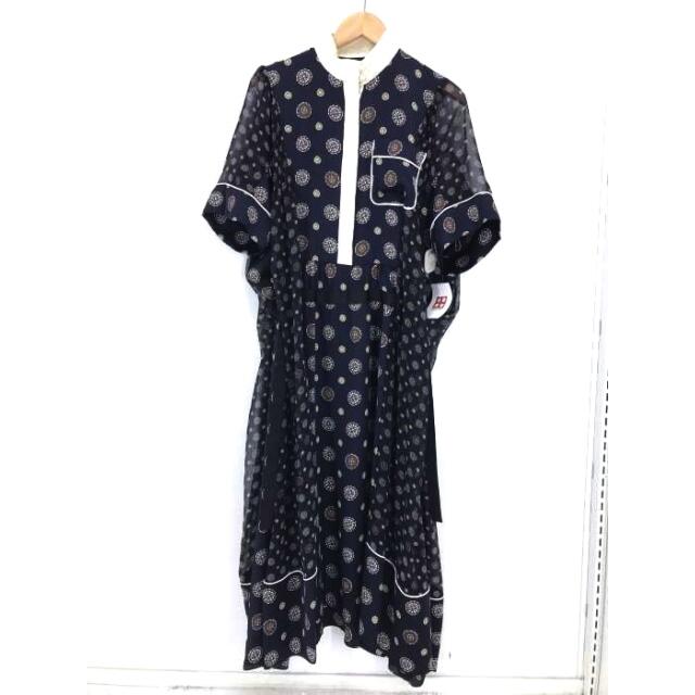 sacai(サカイ)のSacai(サカイ) Komon Print Dress レディース ワンピース レディースのワンピース(その他)の商品写真