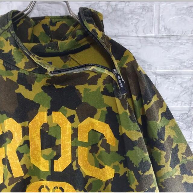 Rocawear(ロカウェア)のRoca wear カモ柄 ハーフジップパーカー メンズのトップス(パーカー)の商品写真