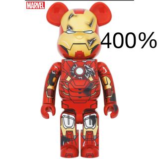 メディコムトイ(MEDICOM TOY)のBE@RBRICK IRON MAN MARK VII DAMAGE 400%(キャラクターグッズ)