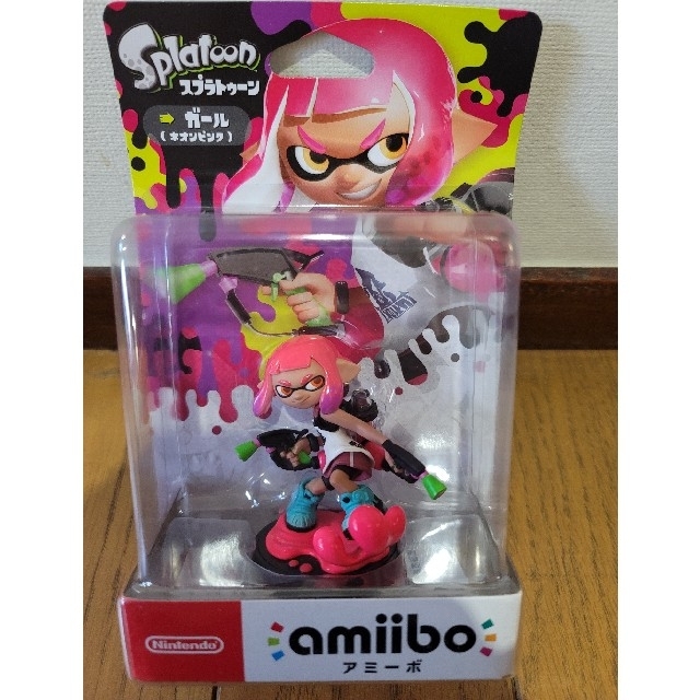 amiibo スプラトゥーン　ガール（ネオンピンク）