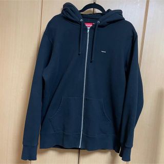 シュプリーム(Supreme)の small box  zip up hooded L(パーカー)