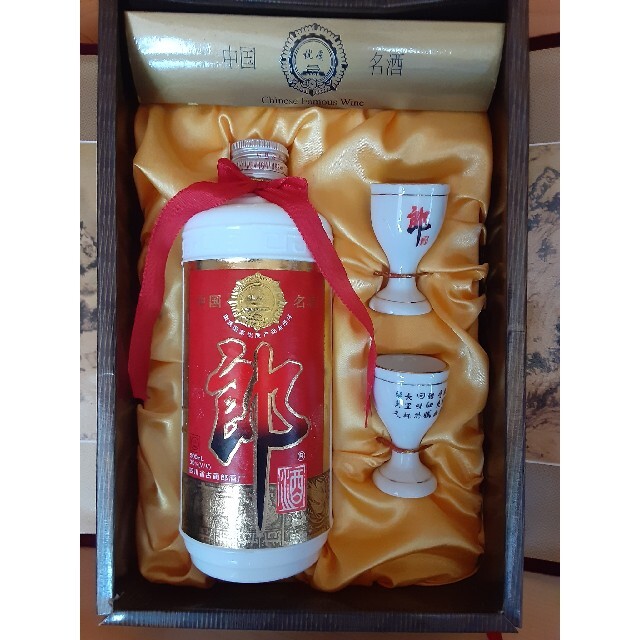 古酒【郎】　四川省古蘭郎酒厂　39°　500ml　未開封 食品/飲料/酒の酒(その他)の商品写真