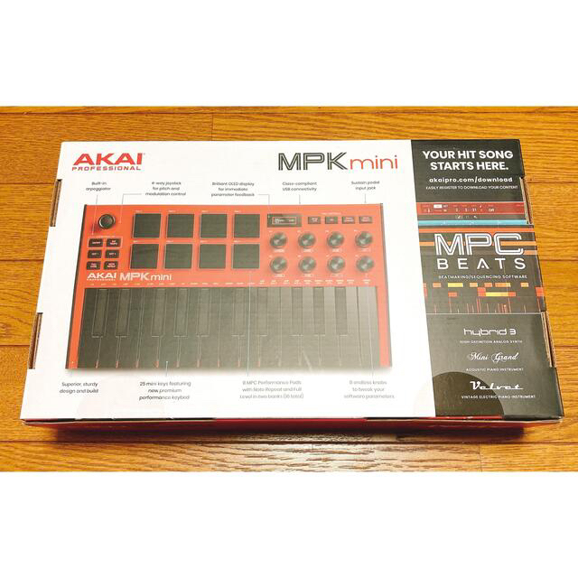 AKAI MPK mini mk3 Red 《新品未開封》 1