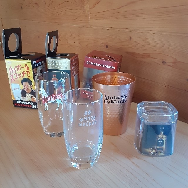 ウイスキー　ノベルティ　グラス　4点set インテリア/住まい/日用品のキッチン/食器(グラス/カップ)の商品写真