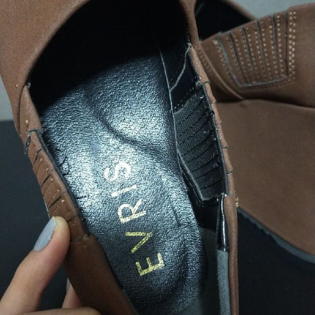 EVRIS厚底靴 レディースの靴/シューズ(ローファー/革靴)の商品写真